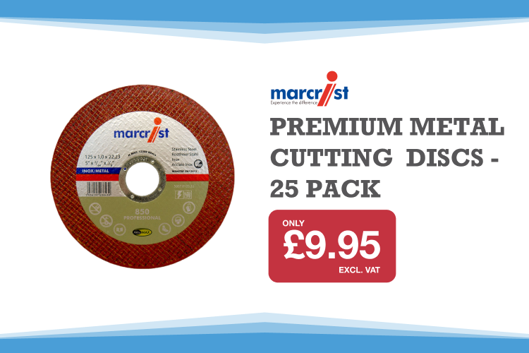 MARCRIST PREMIUM 115MM METAL CUTTING-DISCS PK25