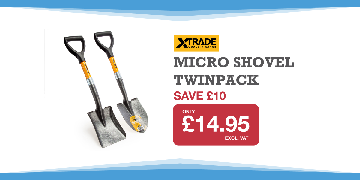 Twin Pack Micro Shovels