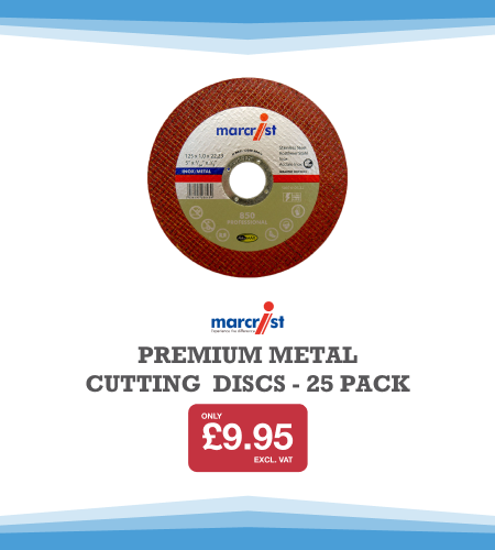 MARCRIST PREMIUM 115MM METAL CUTTING-DISCS PK25