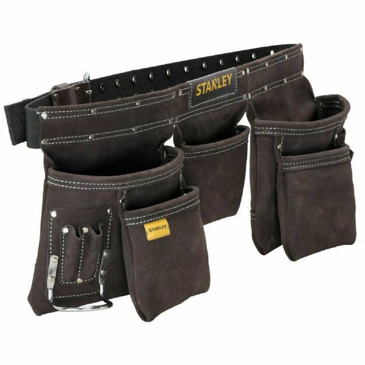 STANLEY LEATHER TOOL APRON